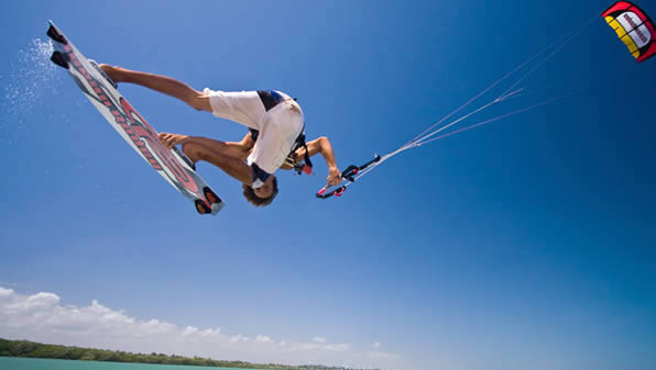 Kite boarding