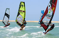 windsurfing