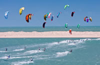 Kitesurfing